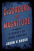 Disorders of Magnitude : A Survecb cover