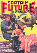 Captain Future - Summer 1942 cover
