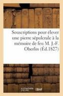 Compte Rendu des Souscriptions Recueillies Pour Elever une Pierre Sepulcrale cover