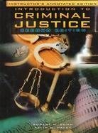 Introduction to Criminal Justice Instructor's Annotated Edition cover