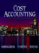 Cost Accounting A Managerial Emphasis cover