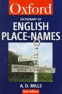 A Dictionary of English Place-Names cover