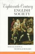 Eighteenth-Century English Society Shuttles and Swords cover