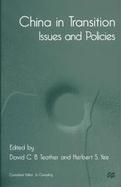 China in Transition Issues and Policies cover