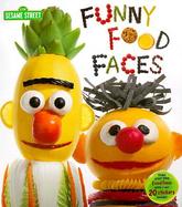 Funny Food Faces with Sticker cover