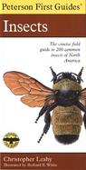 Peterson First Guide to Insects of North America cover