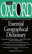 The Oxford Essentila Geographical Dictionary cover