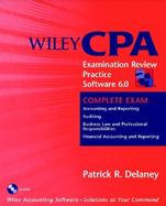 Wiley CPA Examination Review 6.0 Practice Software for Windows: Complete Exam cover