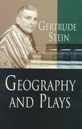 Geography and Plays cover