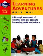 Kaplan Learning Adventures Quiz Me Grades 1-2 cover