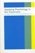Applying Psychology in the Classroom cover