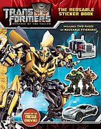 Transformers Revenge of the Fallen Reusable Sticker Book cover