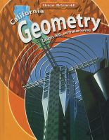 California Geometry: Concepts, Skills, and Problem Solving cover