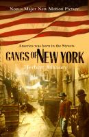 Gangs of New York cover