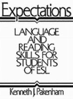 Expectations Language and Reading Skills for Students of Esl cover