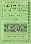Institvtionis Oratoriae Libri Dvodecim (volume1) cover