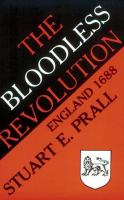 The Bloodless Revolution England 1688 cover