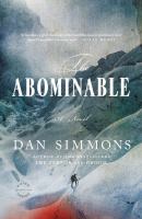 The Abominable : A Novel cover