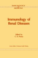 Immunology of Renal Diseases cover