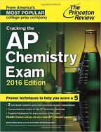Cracking the AP Chemistry Exam, 2016 Edition cover