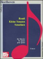 Rondi & Sonatinas cover