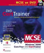 MCSE Certtrainer 2001 Core Four (Exams 70-210, 70-215, 70-216, & 70-217) (with CD-ROM and DVDs) with CDROM and Other cover