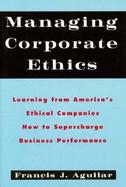 Managing Corporate Ethics cover