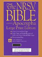 Holy Bible with the Apocrypha Large Print cover