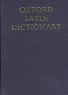 Oxford Latin Dictionary cover