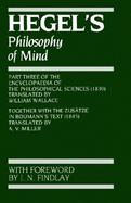 Hegel's Philosophy of Mind cover