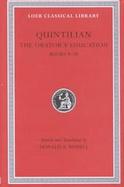 Quintilian The Orator's Education Books 9-10 (volume4) cover