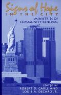 Signs of Hope in the City Ministries of Community Renewal cover