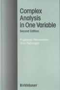 Complex Analysis in One Variable cover