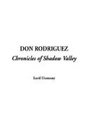 Don Rodriguez; Chronicles of Shadow Valley cover