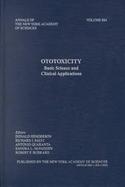Ototoxicity Basic Science and Clinical Applications (volume884) cover