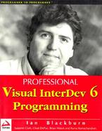 Professional Visual InterDev 6 Programming cover