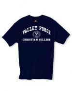 Valley Forge Christian College Hanes Beefy-T (Medium, Navy Blue) cover
