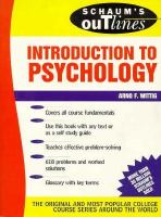 intro.to Psychology cover