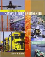 Introduction to Transportation Engineering cover