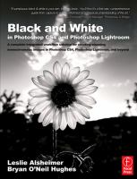 Black and White in Photoshop CS4 and Photoshop Lightroom cover