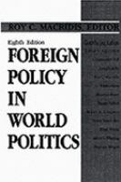 Foreign Policy in World Politics cover
