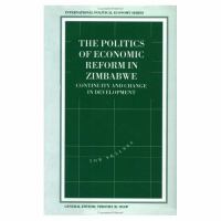 The Politics of Economic Reform in Zimbabwe cover