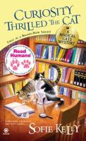 Curiosity Thrilled the Cat : A Magical Cats Mystery cover