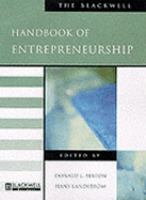 The Blackwell Handbook of Entrepreneurship cover