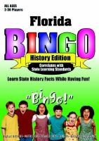 Florida Bingo History Edition cover