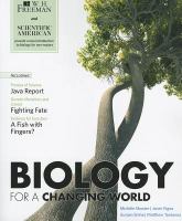 Biology for a Changing World cover