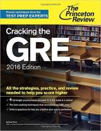 Cracking the GRE, 2016 Edition cover
