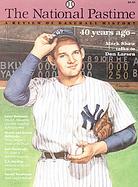 The National Pastime A Review of Baseball History (volume16) cover