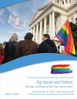 Gay Issues and Politics cover
