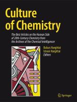 Culture of Chemistry : The Best Articles on the Human Side of 20th-Century Chemistry from the Archives of the Chemical Intelligencer cover